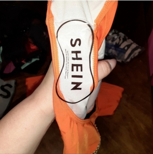 NEW Shein 4x orange bikini set - Picture 4 of 6